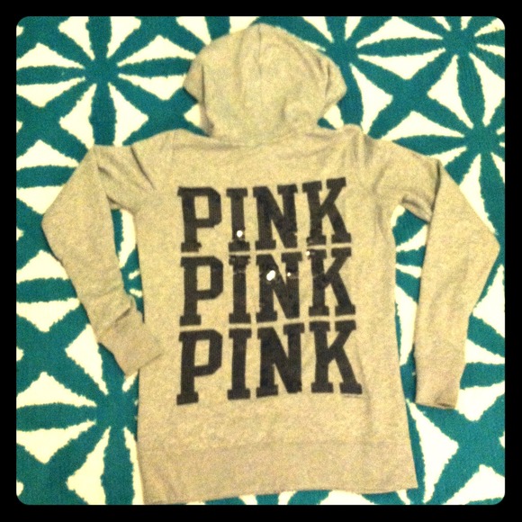 NWOT VS PINK Zip Up Hoodie