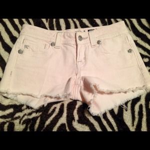 Pastel Pink Miss Me Shorts