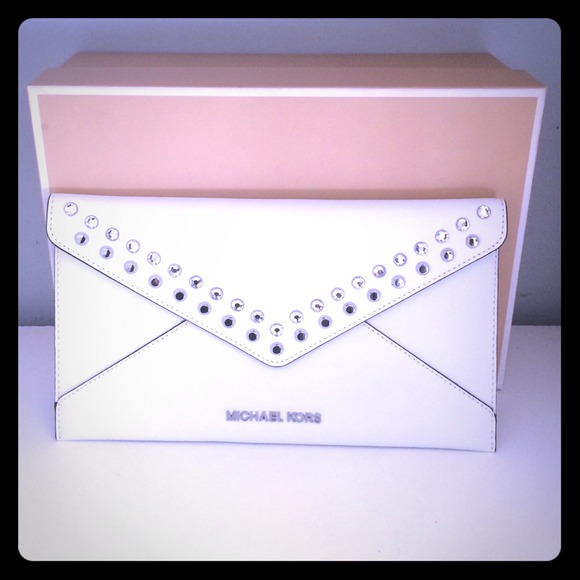 Michael Kors envelope clutch