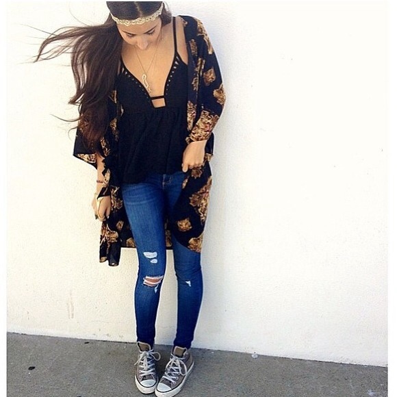 🐾LF Black Tiger Kimono!!🐆