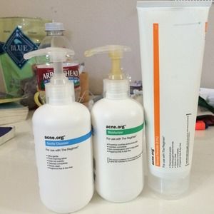 A set of Acne. Org cosmetic for acne prone skin.