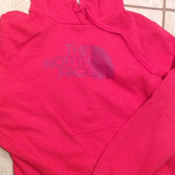 North face hoodie, small