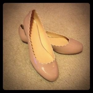 Francesca's nude flats. Size 9. NWOT.
