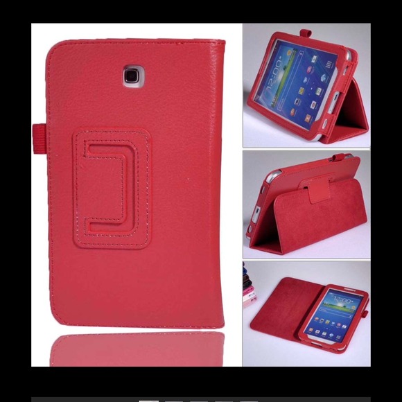 Red case for tablet