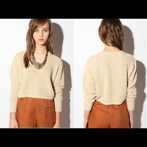 Cropped knit sweater ✨from Marshall's✨