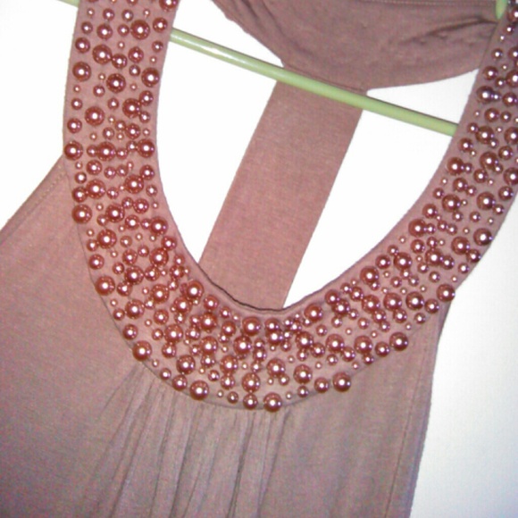 Beaded tank - Picture 2 of 2