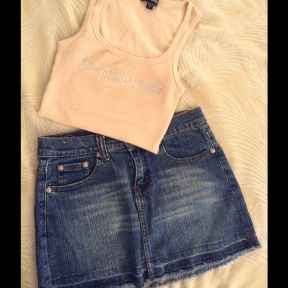 Denim mini skirt!! - Picture 2 of 5