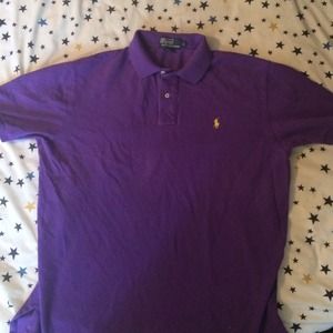 Men's purple Polo by Ralph Lauren Polo