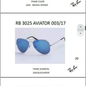 Ray Ban aviator sunglasses