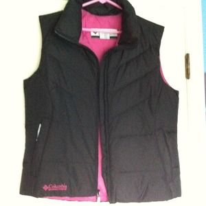 Colombia crest with pink interior