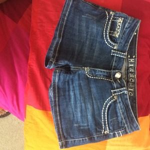 Miss chic jean shorts.