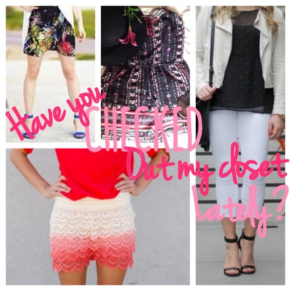 Have you checked out my closet lately?