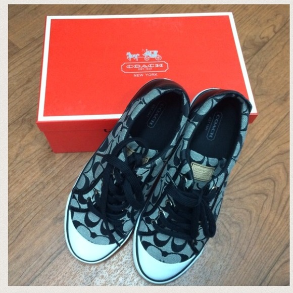 Coach Shoes - Coach: Barrett Sneakers B&W
