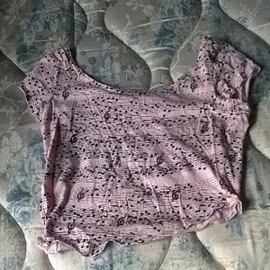 Music Crop top