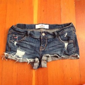Hollister jean shorts