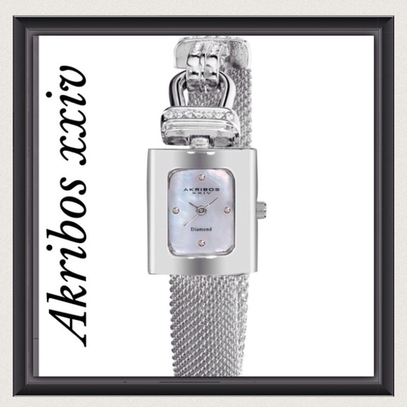 !!!SOLD!!! Silver akribos watch