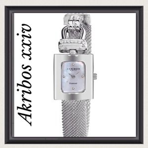!!!SOLD!!! Silver akribos watch