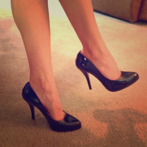 Audrey Brooke Shoes - Audrey Brooke Patent Leather Bracelet Pump