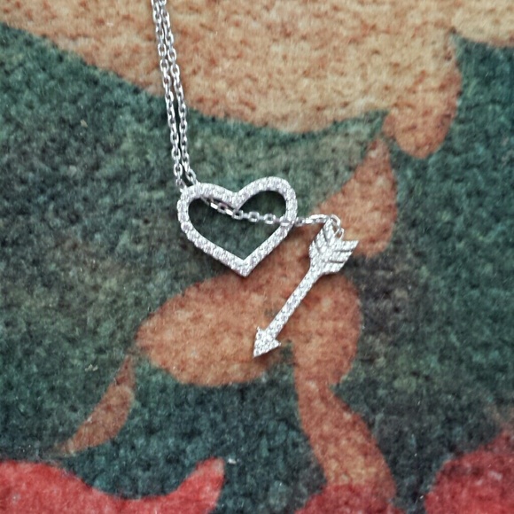 Heart & arrow necklace