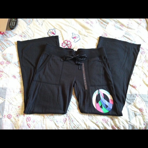 NWT Victoria's Secret Pink lounge pants sweats LG