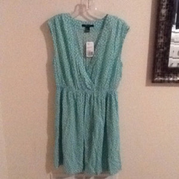 ✨Super Cute Aqua Floral Dress *NWT!* - Picture 1 of 3