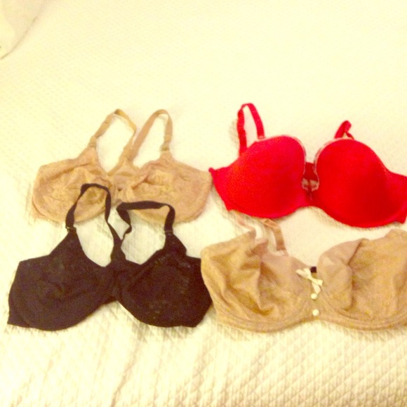 Full figure sexy bras 34DD & 36F