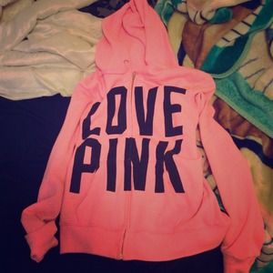 Love pink sweater ON HOLD