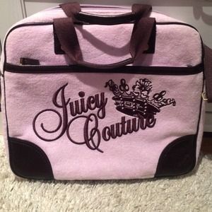 **REDUCED! Lilac & Brown Juicy Couture Laptop Case