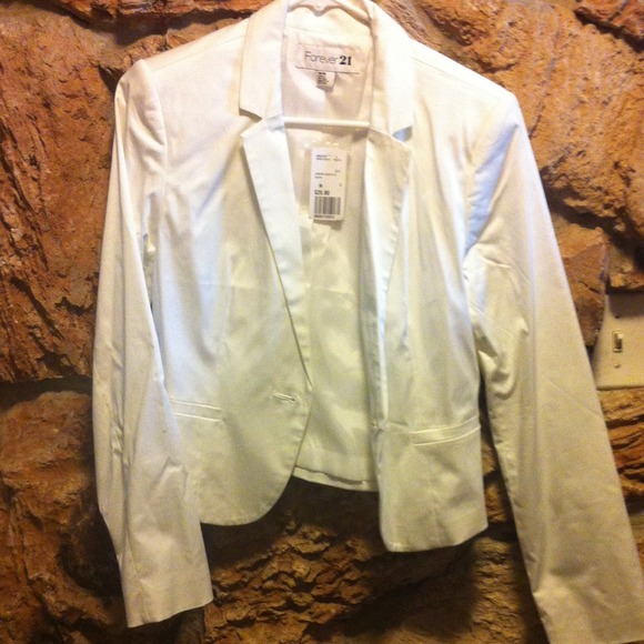 White blazer.