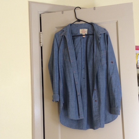 Levi's Chambray Cardigan