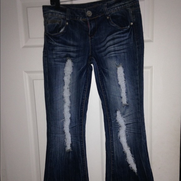 Boot cut jeans low rise