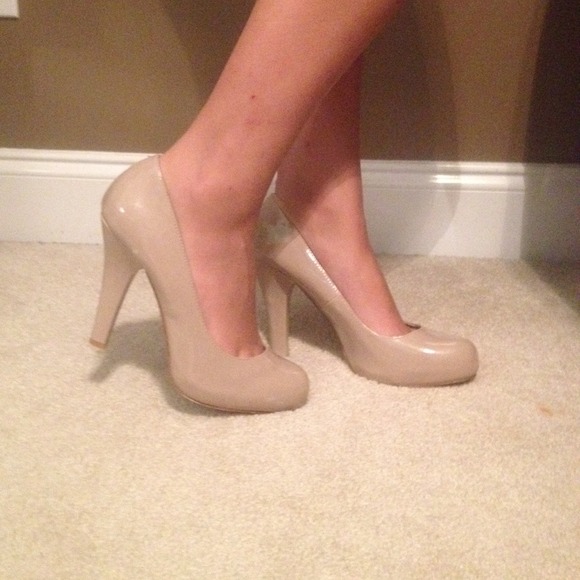 Nude high heels!