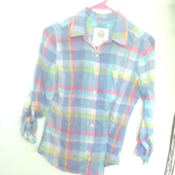 Plaited colorful top!