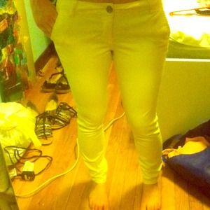 Cute Yellow Pants - Perfect for Summer