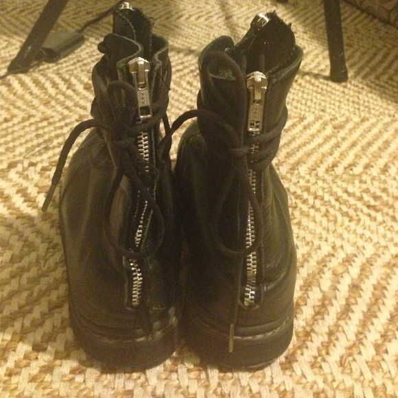 Opening Ceremony Forfex Back Zip Boots, 9
