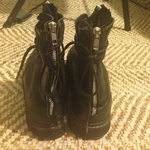 Opening Ceremony Forfex Back Zip Boots, 9