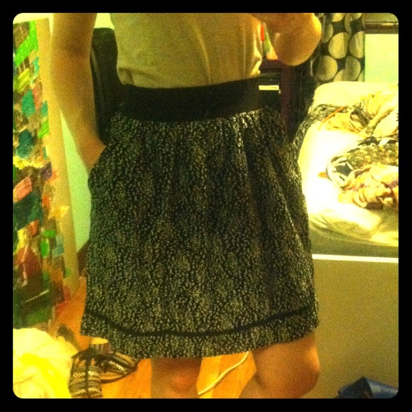 Zara High-Waisted Work Skirt