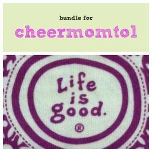 Bundle of Life is Good shirts