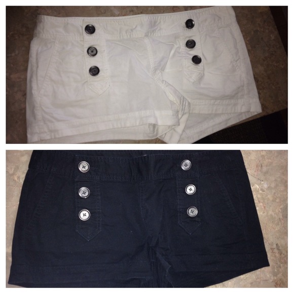 Express shorts bundle- black and white