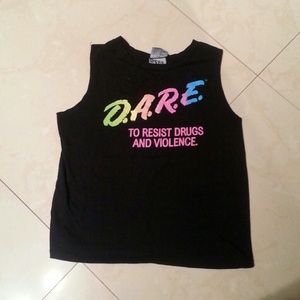 Rainbow DARE Muscle tee & Huf socks bundle