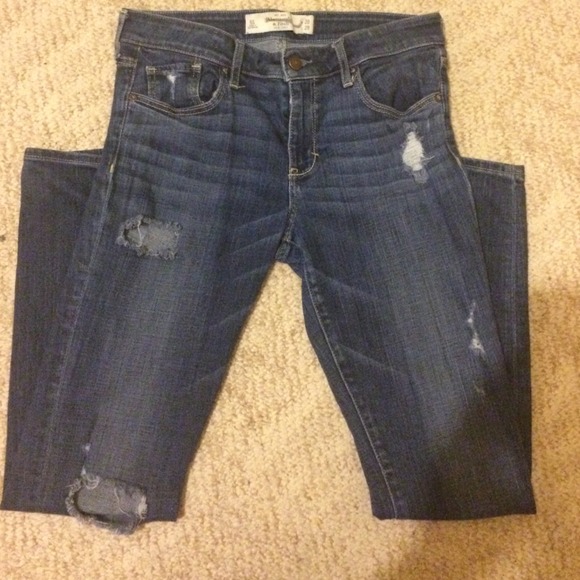 Super Skinny Mid-rise Abercrombie & Fitch Jeans