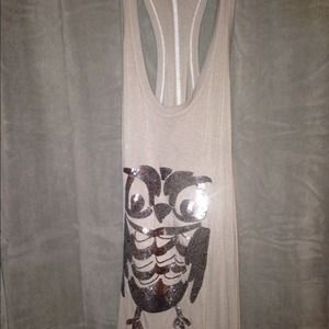 Cute owl tank!