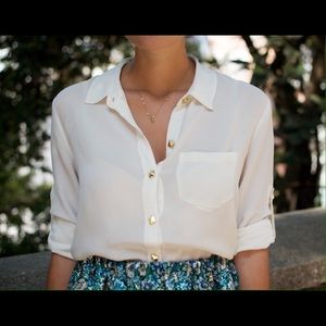 Francescas blush top