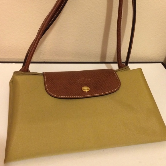 Longchamp Handbags - Longchamp 'Large Le Pliage' Tote - Beige