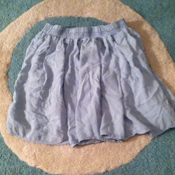 Brandy Melville light blue skirt