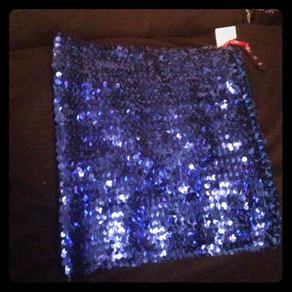 Sequin tube top
