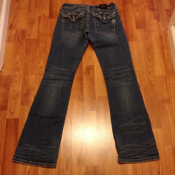 Miss Me Beaded Boot Cut Jeans - Picture 2 of 4