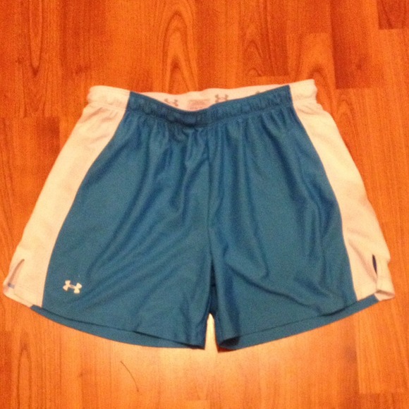 Under Armour Blue Shorts - Picture 1 of 3