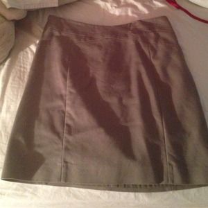 Banana republic tight khaki green pencil skirt