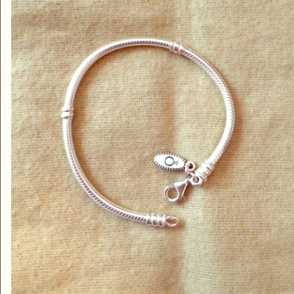 Pandora bracelet with clasp closer